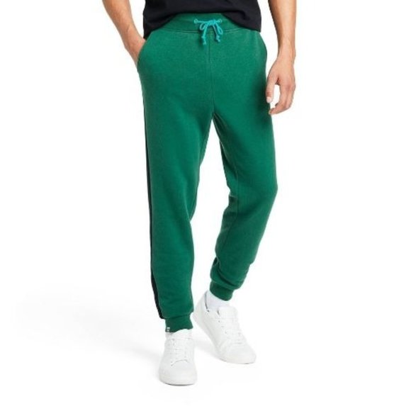 Men's Side Striped Jogger Pants - LEGO Collection X Target Green/ Black XXL - Picture 1 of 8
